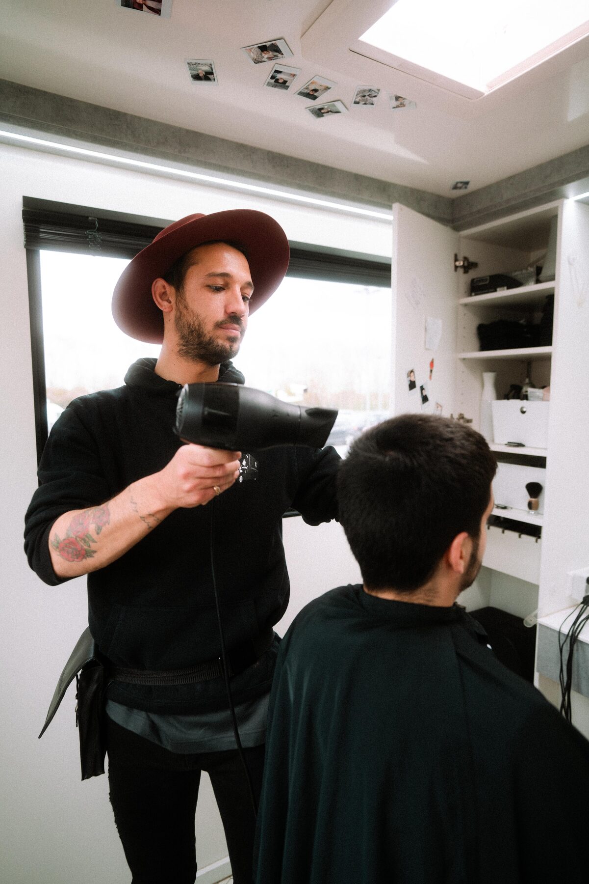 Ken Kries, master barber